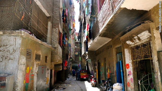 Two-thirds of the Cairo population live in informal shanty-towns called Ashwiyats (literally meaning "random" in Arabic). The unplanned settlements have proliferated across the city over the past three decades.