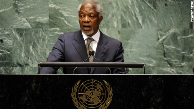 Kofi Annan admite el fracaso del plan de paz en Siria y teme una guerra civil