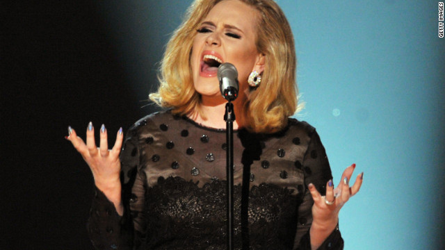 Adele wore four pairs of Spanx to the 2012 Grammys. She had to take off two pairs before her performance. 