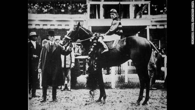 Here's a look back at the 11 horses who've managed the feat. Sir Barton was the first horse to earn the Triple Crown of Thoroughbred Racing, as it would come to be known, by winning the Kentucky Derby, Preakness Stakes and Belmont Stakes in 1919.