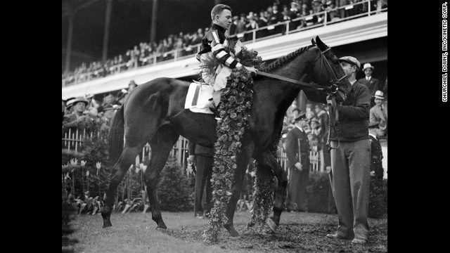 War Admiral took the Triple Crown in 1937. He won 21 of his 26 career starts.