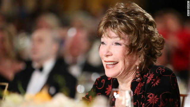 American Film Institute honors Shirley MacLaine