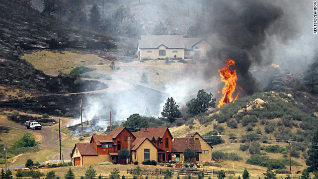 Colorado fire tops 58000 acres; weather stays hot and windy - CNN.