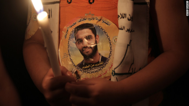 Palestine footballer Mahmoud Sarsak has been in prison in Israel since 2009.
