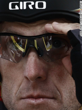 Ahead of what he said would be his last Tour de France, Armstrong gears up for the start of the race in 2010. He went on to race in the 2011 tour.