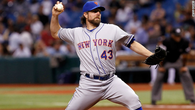 Mets want Dickey's 1-hitter to be declared a no-no