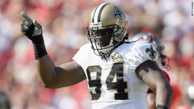 New Orleans Saints defensive lineman Charles Grant tested positive for banned substances in 2008 and was suspended for the rest of the season. He is currently a free agent.