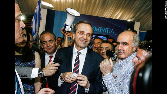 Grecia: conteo oficial da triunfo a Nueva Democracia, partido que apoya el rescate
