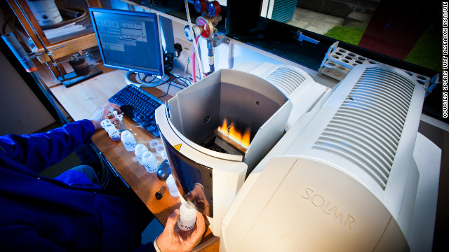 Staff at the STRI in Bingley make full use of their state-of-the-art laboratory. 