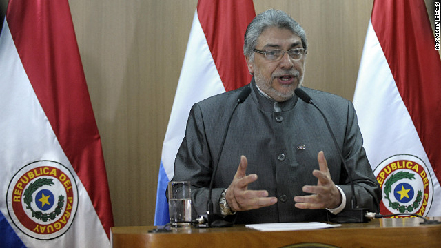Paraguayan President Fernando Lugo has said he will not resign.