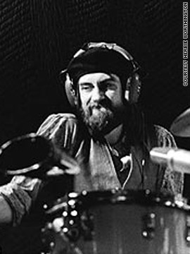 Mick Fleetwood on drums. 