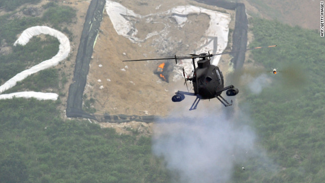 U.S., South Korea put on massive military drill