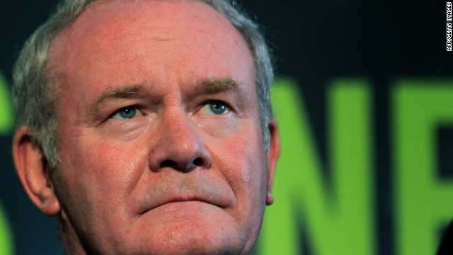 Martin McGuinness, now a Sinn Fein politician, is the deputy first minister of Northern Ireland. (File)