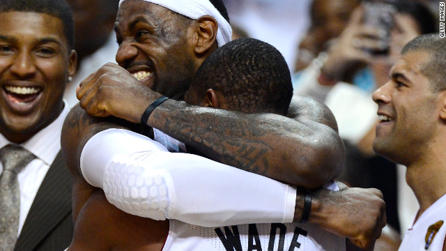 James leads Heat to NBA title