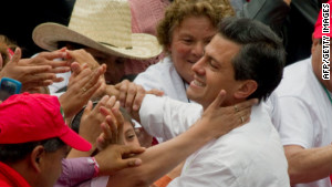 Enrique Pena Nieto of the Institutional Revolutionary Party has faced criticism from U.S. lawmakers.