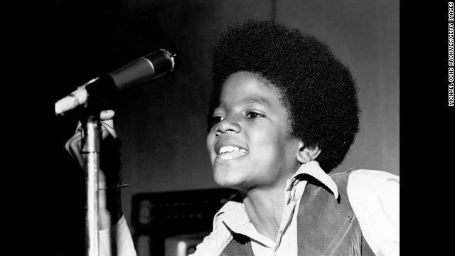 Michael Jackson quickly became the stand out star of the Jackson 5. Here he performs onstage circa 1970. 