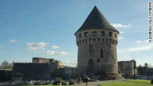 Tanguy Tower is one of the few remaining medieval monuments still standing after World War II
