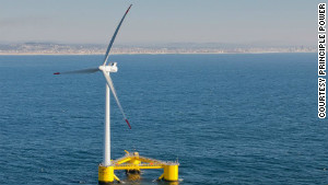 Two companies, Cape Wind and Deepwater Wind, are competing to lead the way in offshore wind power in the U.S.