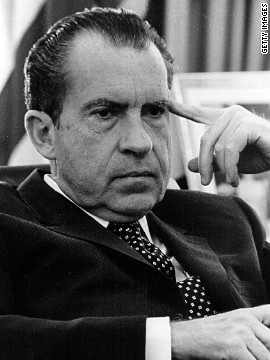 United States v. Nixon (1974): When President Richard Nixon claimed executive privilege over taped conversations regarding the Watergate scandal, the Supreme Court ruled that he had to turn over the tapes and other documents. The ruling set a precedent limiting the power of the president of the United States. 