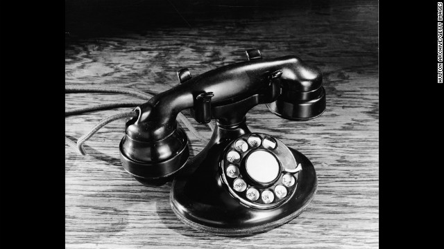 The telephone has come a long way from the 1930s, when rotary dial models such as the one pictured here were popular, to the iPhones and BlackBerrys we carry today. Click through to see a visual history of the telephone.