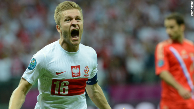 Tensions were high ahead of Poland's clash with Russia. The hosts fell behind when Alan Dzagoev headed in his third goal of the tournament, but Poland's captain Jakub Blaszczykowski fired in a stunning second-half equalizer to level the match. Despite the draw, Poland failed to make it out of the group stages.