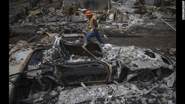 Evacuee: Colorado wildfire's destructive aftermath is 'kind of ...