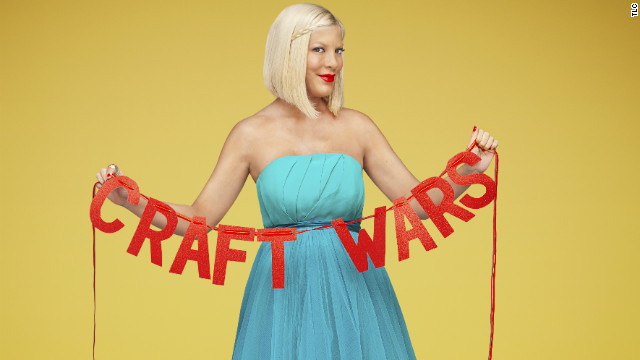 Tori Spelling and 'Craft Wars': A reality contest, but with more glitter