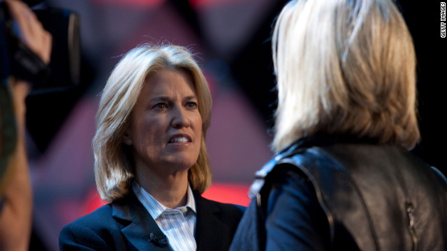 Fox News journalist Greta Van Susteren rehearses for the "Kaleidoscope" Thanksgiving Day special in 2009.