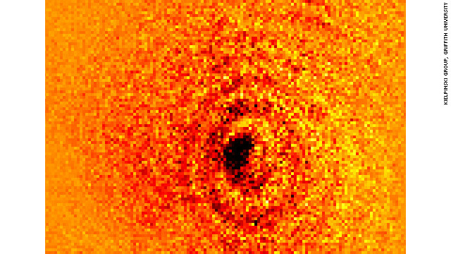 Científicos publican la primera fotografía de la sombra de un átomo