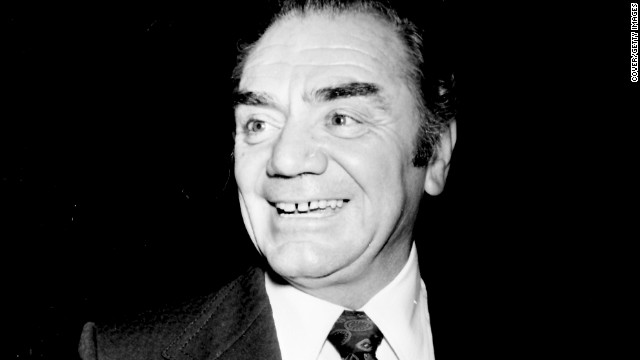 Ernest Borgnine died on Sunday, July 8, at age 95. He's pictured here in 1973. In his greatest acting achievement, he won an Academy Award for his role in 1955's 