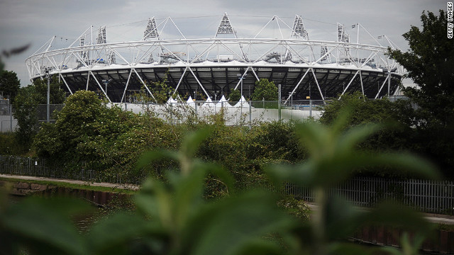 The Olympic Stadium is the lightest ever constructed, say organizers, weighing 10 times less than Beijing's Bird's Nest stadium. 