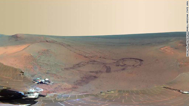 NASA reveals panoramic view of Mars