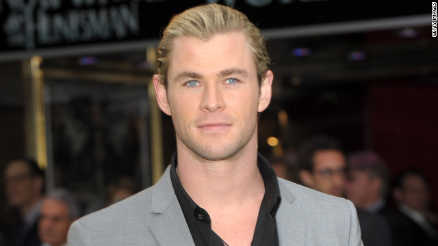 If new dad Chris Hemsworth, 28, isn't too busy wielding Thor's hammer to take part, he could step into Grey's shoes.