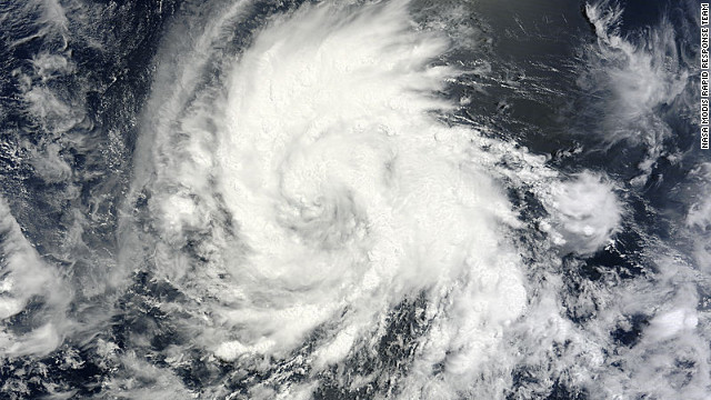 Emilia se convierte en "gran huracán" sobre el Océano Pacífico
