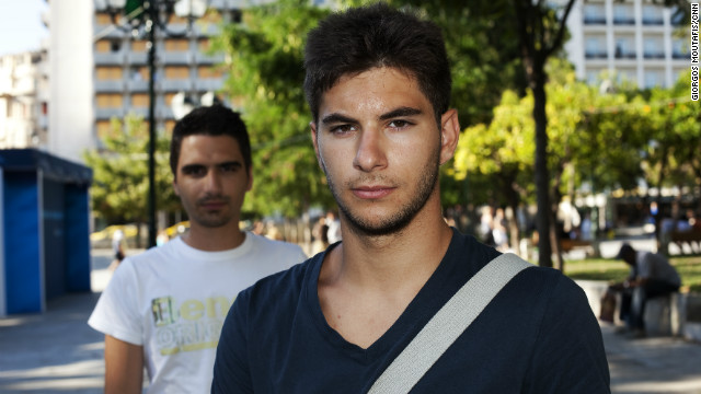 Marios- Aristotle Koulouris and Nick Skalizos both want to leave Greece and study abroad. But they also feel the pull of family and loyalty to their country, and want to help bring their homeland out of its crisis.