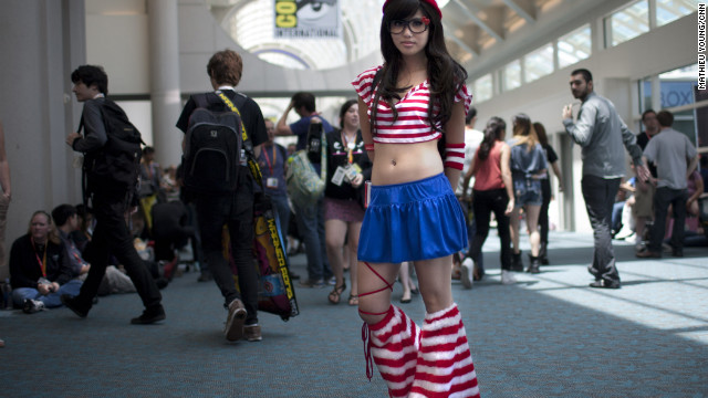 There's Waldo! A stylized, kawaii take on the iconic bespectacled stand-out.