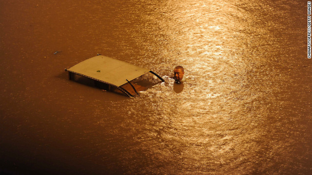 Las inundaciones duplican las cifras de muertos en China