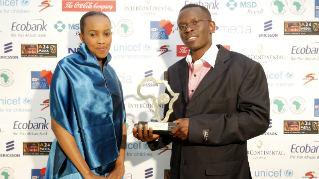 Kenyan journalist John Muchangi Njiru's piece, "Inside the life of Nairobi male sex workers" won him the award for HIV/AIDS Reporting Award.