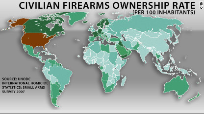 gun laws around the world