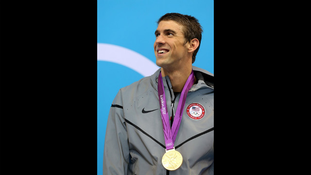 Michael Phelps set an Olympic record with his 19th lifetime medal. 
