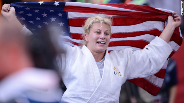 Harrison grabs first U.S. Olympic judo gold