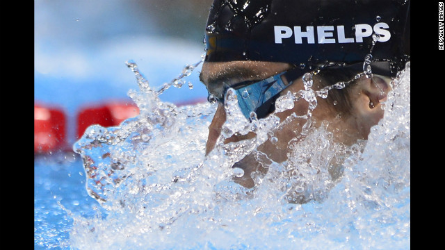 Phelps, who will retire after the Olympics, made history this week when he became the Olympian with the most medals. He earned his 20th in the individual medley event.