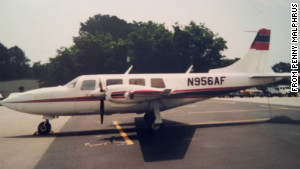 An undated photograph of the plane Stewart Dunbar was piloting when Stewart Dunbar disappeared on February 17, 1996.