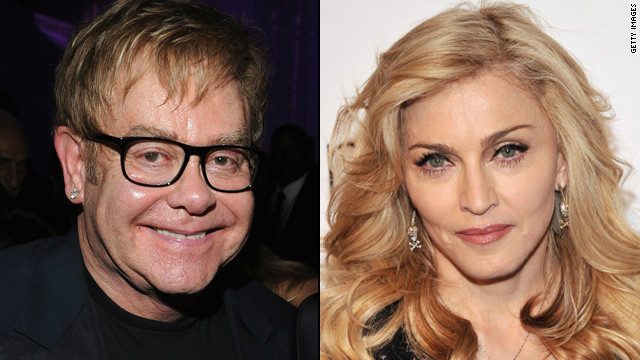 Madonna forgives Elton John