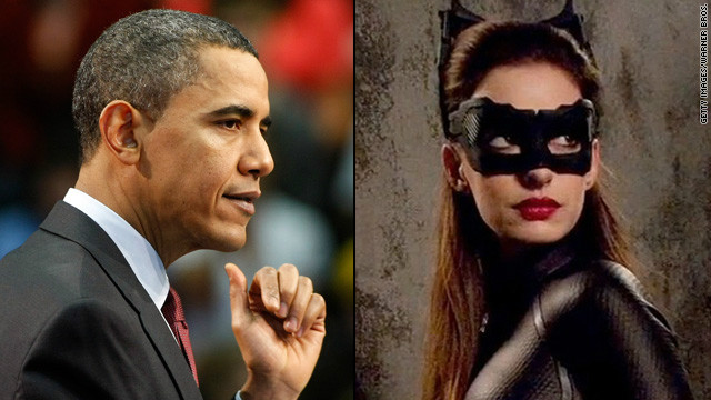 President Obama's a Catwoman fan