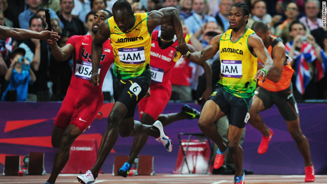 Everyone came to see Usain Bolt, and he did not disappoint. The 25-year-old Jamaican won three gold medals at the London Olympics; two individually (100m and 200m) and one in a team event (pictured above -- the men's 4 x 100m relay).