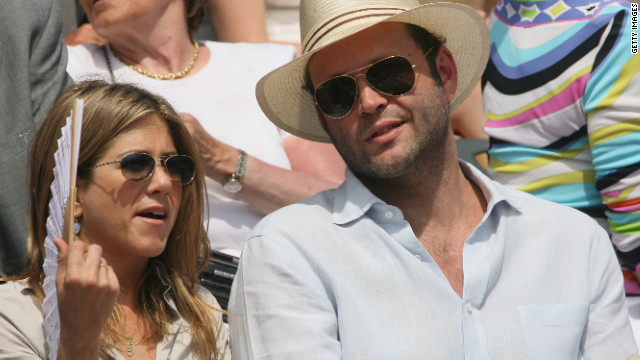 Real-life couple Vince Vaughn and Aniston co-starred in 2006&squot;s "The Break-Up," which is coincidentally what the couple did later that year.