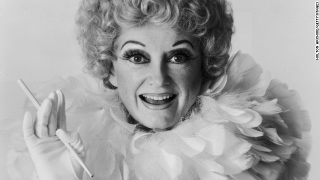 Phyllis Diller poses for a portrait in 1981 for her book "The Joys of Aging &amp; How to Avoid Them." The pioneering comedian died at her home in Los Angeles on Monday, August 20. She was 95.