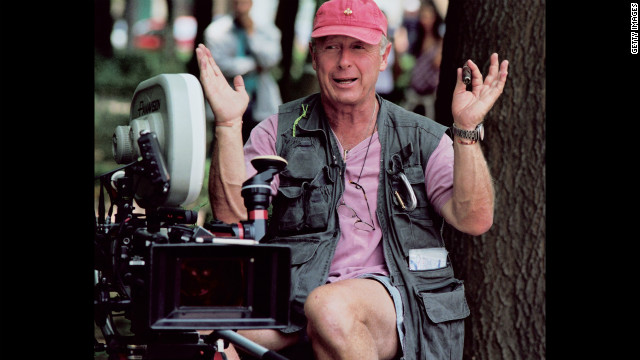 British-born director Scott on the set of his film "Man on Fire" in Mexico City in 2003. 