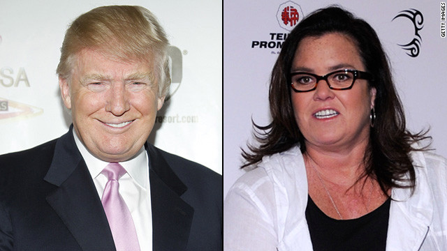 After her<a href='http://marquee.blogs.cnn.com/2012/08/20/rosie-odonnell-happy-to-be-alive-after-heart-attack' target='_blank'> heart attack</a> in 2012, Rosie O'Donnell <a href='http://marquee.blogs.cnn.com/2012/08/21/rosie-odonnell-wary-of-trumps-kind-tweet/' target='_blank'>received support</a> from an unlikely source: Donald Trump. The two engaged in a pretty high-profile feud in the past, with her <a href='http://www.people.com/people/article/0,,20005103,00.html' >calling him a "snake-oil salesman"</a> and Trump retorting that she was a "loser." 